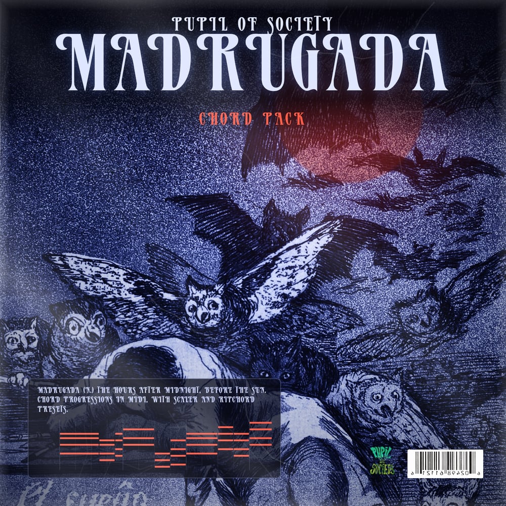 Madrugada Chord Pack cover art.