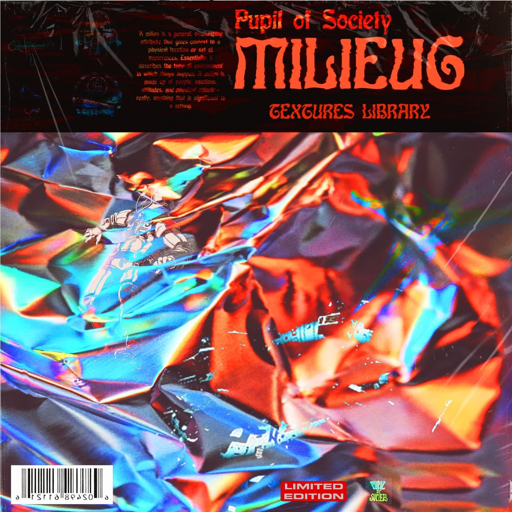 Milieug Textures Library cover art.